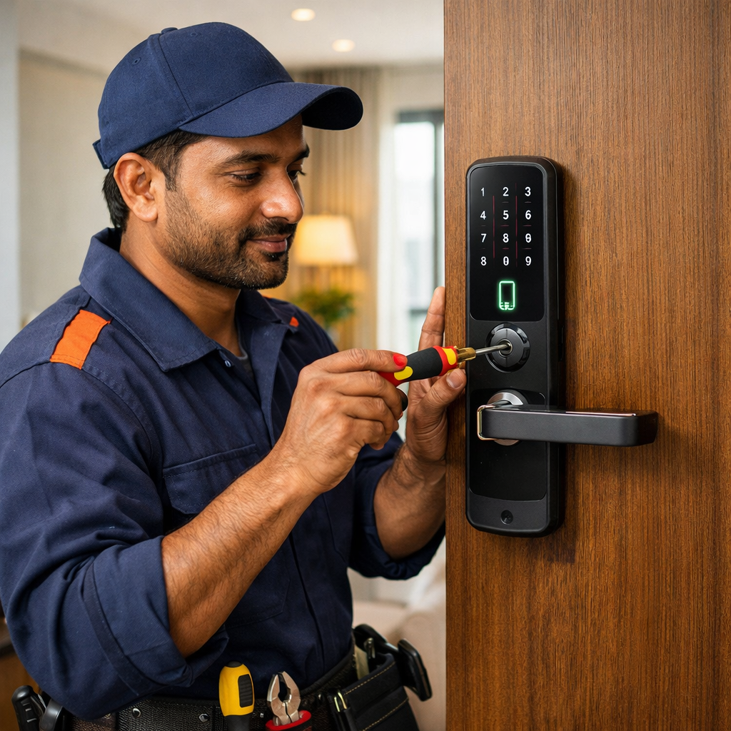 Smart Door Lock vs Traditional Lock – Which is Better for Your Home in Delhi NCR?